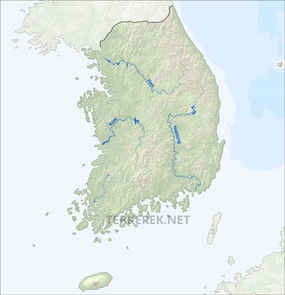 Dél-Korea vízrajza